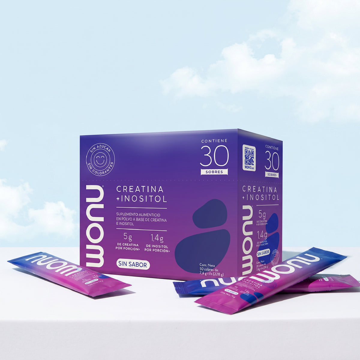 Creatina + Inositol Sin Sabor