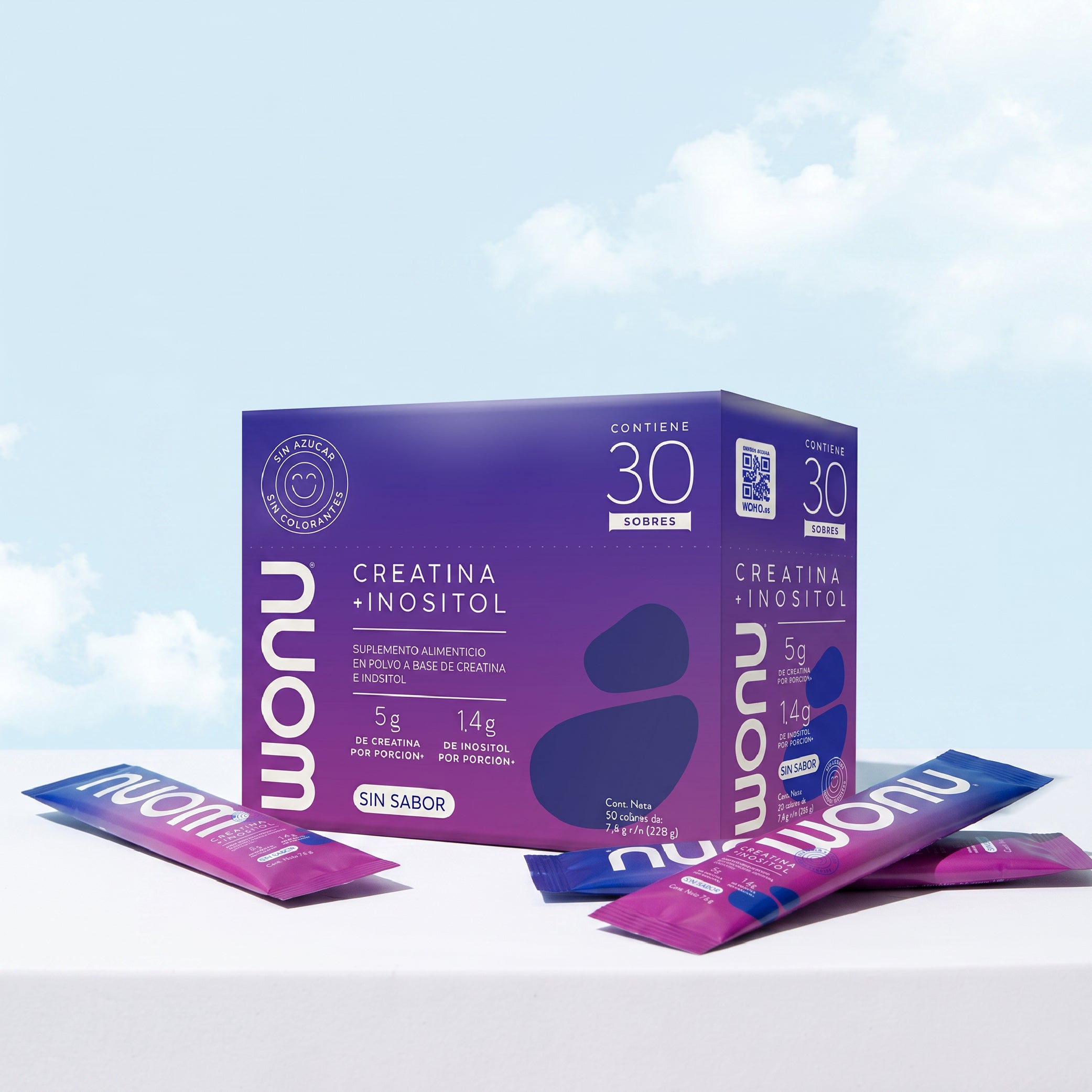 Creatina + Inositol Sin Sabor